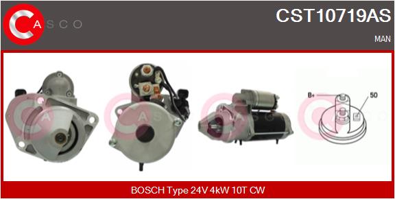Starter CST10719AS CASCO