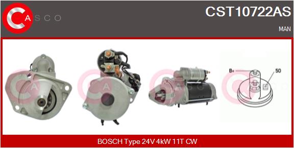 Starter CST10722AS CASCO