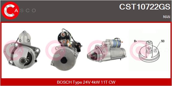 Starter CST10722GS CASCO