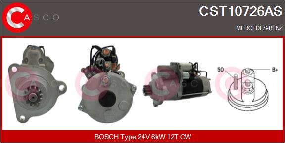 Starter CST10726AS CASCO