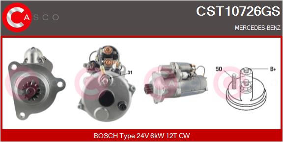 Starter CST10726GS CASCO