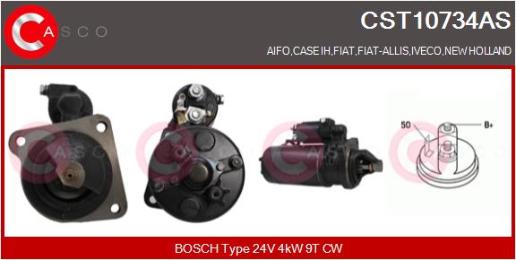 Starter CST10734AS CASCO