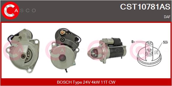 Starter CST10781AS CASCO