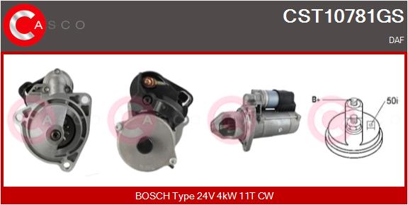 Starter CST10781GS CASCO