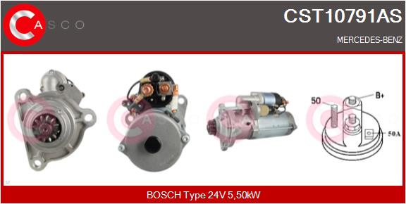 Starter CST10791AS CASCO