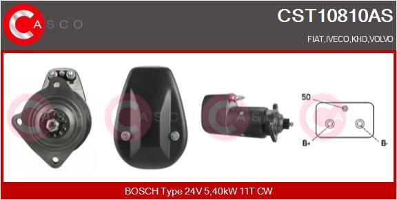 Starter CST10810AS CASCO