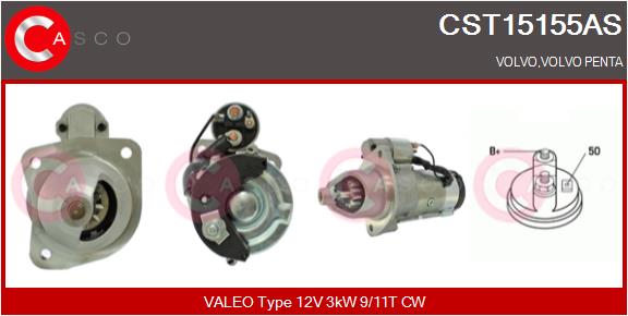 Starter CST15155AS CASCO