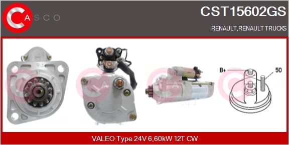 Starter CST15602GS CASCO