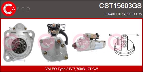 Starter CST15603GS CASCO