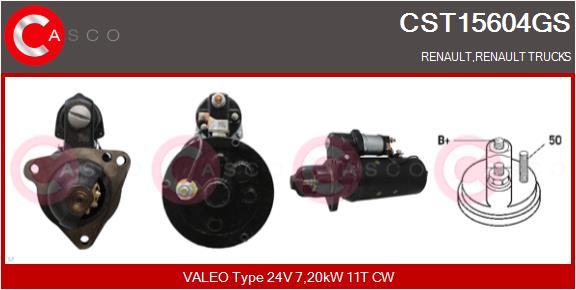 Starter CST15604GS CASCO