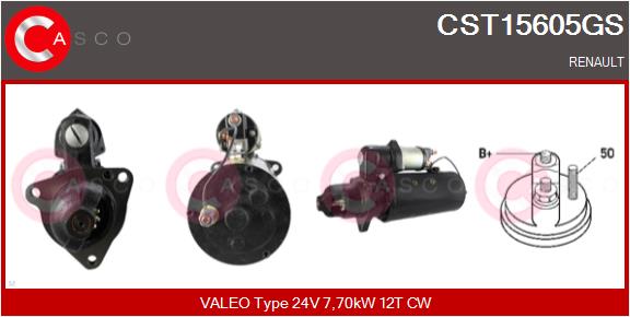 Starter CST15605GS CASCO