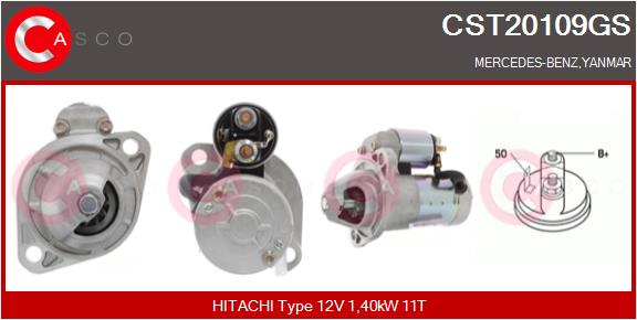 Starter CST20109GS CASCO