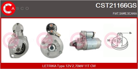 Starter CST21166GS CASCO