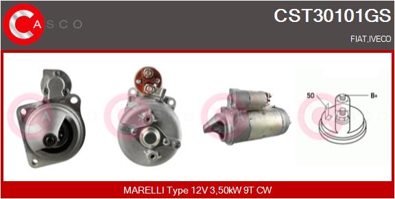Starter CST30101GS CASCO