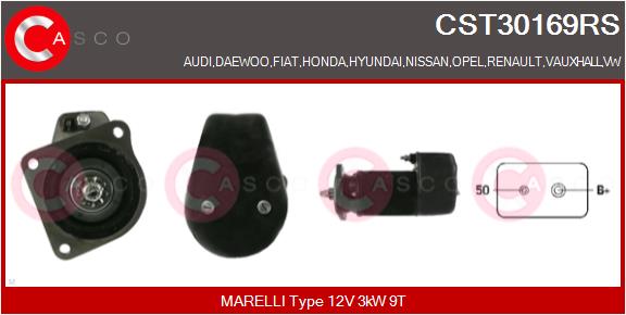 Starter CST30169RS CASCO