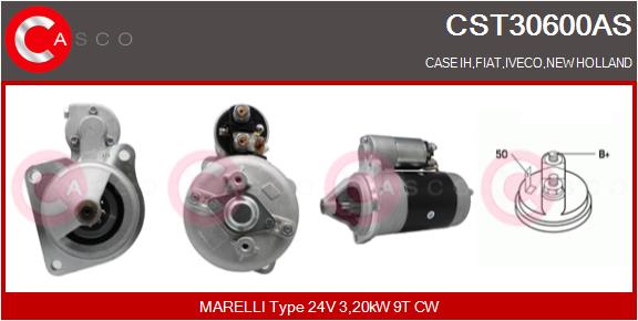 Starter CST30600AS CASCO