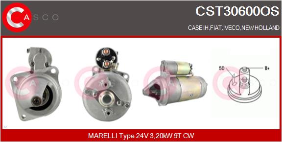 Starter CST30600OS CASCO