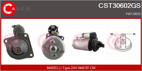 Starter CST30602GS CASCO