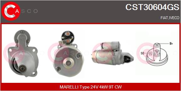 Starter CST30604GS CASCO