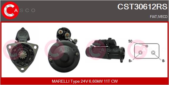 Starter CST30612RS CASCO