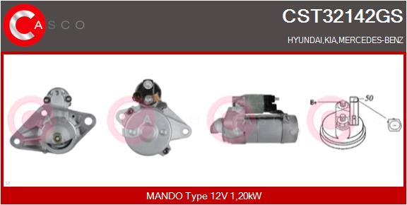 Starter CST32142GS CASCO