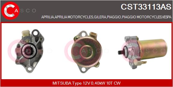 Starter CST33113AS CASCO
