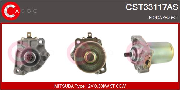 Starter CST33117AS CASCO
