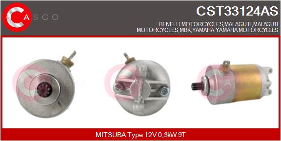 Starter CST33124AS CASCO