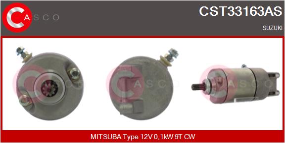 Starter CST33163AS CASCO