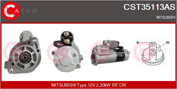 Starter CST35113AS CASCO