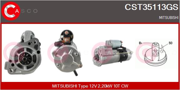 Starter CST35113GS CASCO