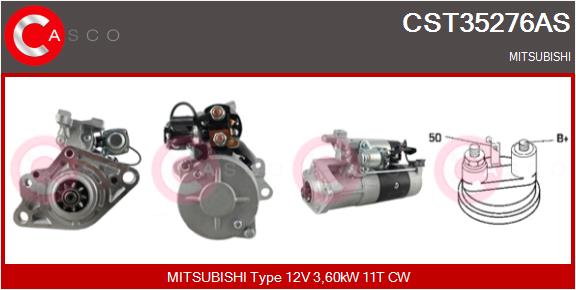 Starter CST35276AS CASCO