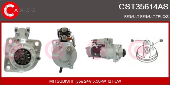 Starter CST35614AS CASCO