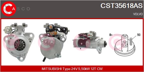 Starter CST35618AS CASCO