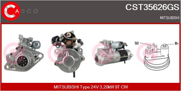 Starter CST35626GS CASCO