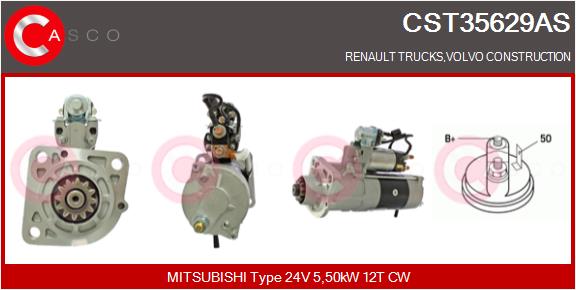 Starter CST35629AS CASCO