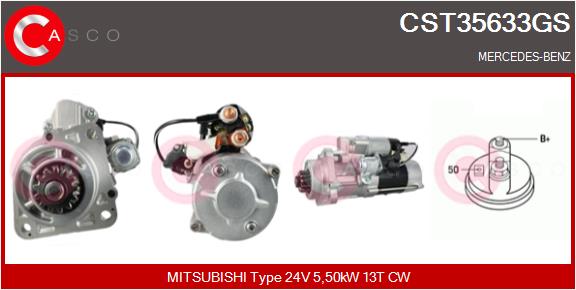 Starter CST35633GS CASCO