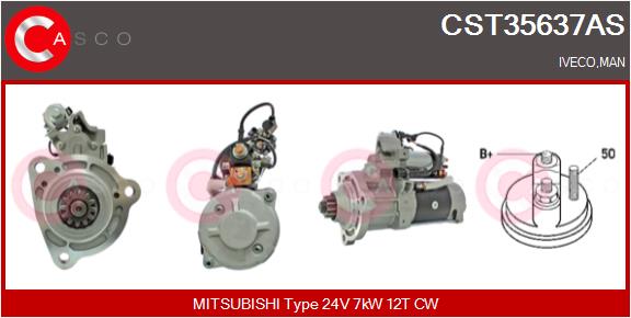 Starter CST35637AS CASCO