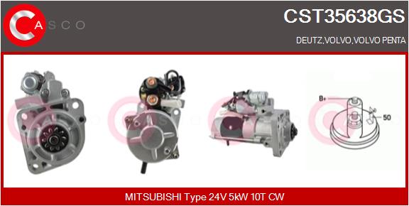 Starter CST35638GS CASCO