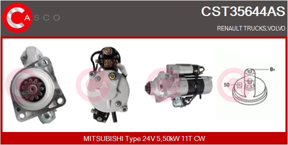 Starter CST35644AS CASCO