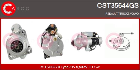 Starter CST35644GS CASCO