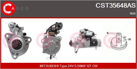 Starter CST35648AS CASCO