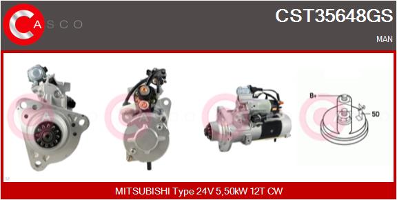 Starter CST35648GS CASCO