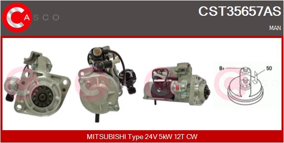Starter CST35657AS CASCO