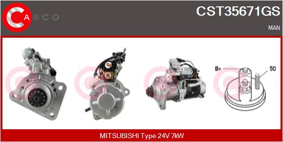 Starter CST35671GS CASCO