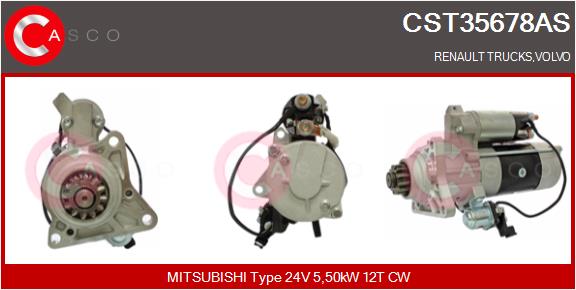 Starter CST35678AS CASCO
