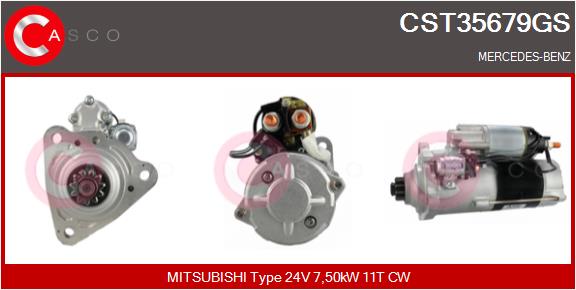 Starter CST35679GS CASCO