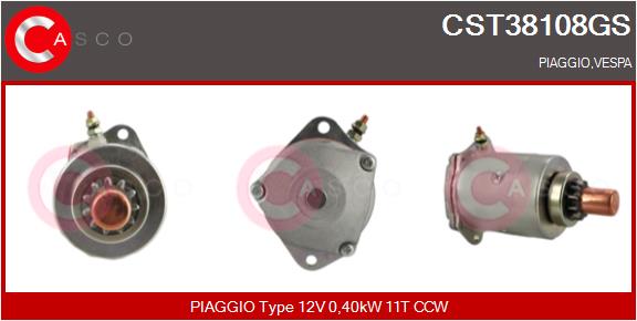Starter CST38108GS CASCO