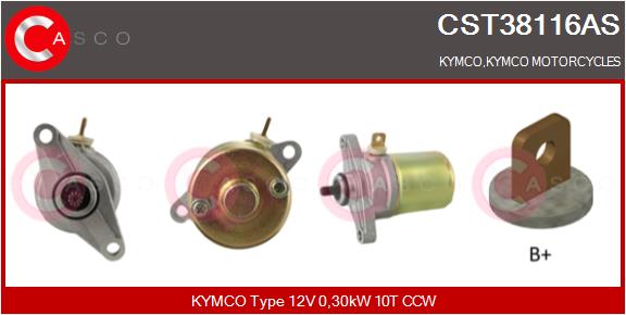 Starter CST38116AS CASCO