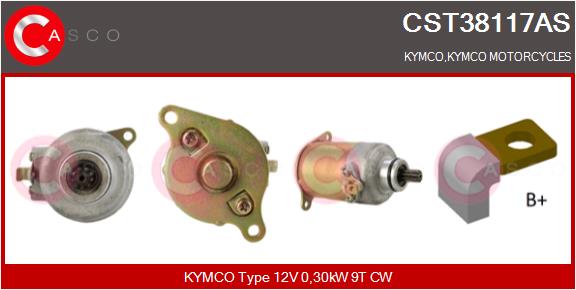 Starter CST38117AS CASCO